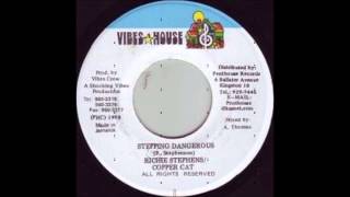 Richie Stephens amp Copper Cat  Stepping Dangerous Gal A Wasp Riddim 1998 [upl. by Lledra]