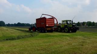 Grashäckseln mit MBtrac und Kemper Champion sowie Hanomag und Unimog [upl. by Yreneh]