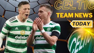 Motherwell V Celtic TEAM NEWS [upl. by Oiralih]