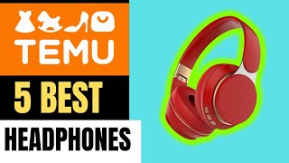 5 Best Headphones On Temu Cheap Temu Headphones Review [upl. by Rramal]