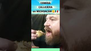 No manches qué rico Reaccionando a comida callejera mexicana [upl. by Ahsino]