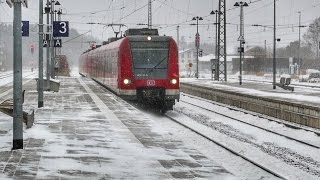 Wintereinbruch in Holzkirchen  Oberbayern [upl. by Eiramlatsyrk]