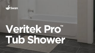 Installation Video Veritek™ Pro Tub Shower [upl. by Kazue897]