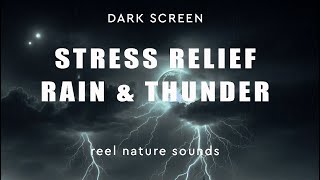 1 Hour of Rain and Thunder Sounds for Sleeping  The Perfect Natural Remedy for Deep Peaceful Rest [upl. by Jessabell45]