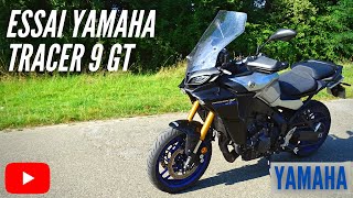 Essai Yamaha Tracer 9 GT 2022 Ce nest pas un trail [upl. by Sualokin]