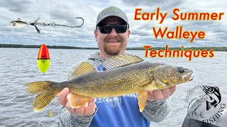 3 Simple Techniques for Early Summer Walleyes [upl. by Aicelav]