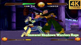 Samurai Shodown Warriors Rage  PS1 Gameplay 4 [upl. by Nuri]