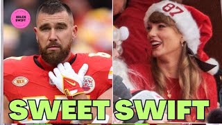 Taylor Swift’s SWEET Reaction to Travis Kelce’s BIG play during Chiefs vs Raiders Christmas game [upl. by Sirred]