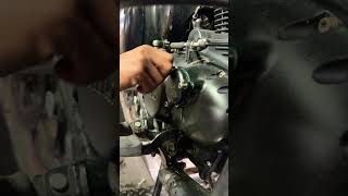 Engine oil change and oil filter automobile royalenfield oldroyalenfield [upl. by Hudnut427]