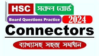 HSC  Connectors  Board Question Practice 2024 with Bangla Explanation studentsstudio [upl. by Mitinger]