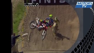 MX GP Italy Cairoli wins moto 1 [upl. by Yraccaz]