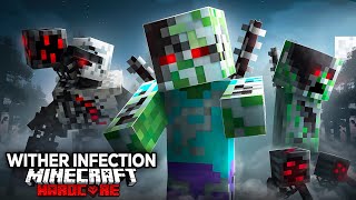 I Survived the Wither Infection in Hardcore Minecraft [upl. by Shelly]