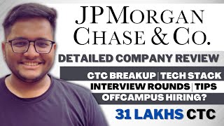 JP Morgan amp Chase Company Review  Interview Process  Online test and CTC BreakUp  Off Campus 🔥 [upl. by Aidua994]