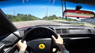 Ferrari F355 GTB POV Test Drive [upl. by Aleahcim]