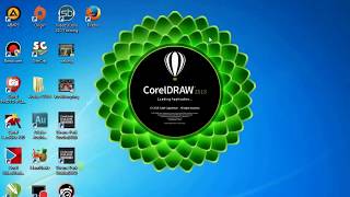 instal corelDRAW 2018 [upl. by Suehtomit]