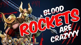 Kill without ATTACKING Godfall Bulwark Blood Rockets Build  Sword of Courage Spotlight [upl. by Obie]