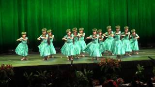 Leialoha Hula Studio Auana  2017 Queen Liliuokalani Keiki Hula Competition [upl. by Dewain109]