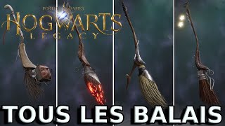 OBTENIR TOUS LES BALAIS 🧹  Hogwarts Legacy  lHéritage de Poudlard [upl. by Irrahs168]