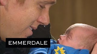 Emmerdale  Robert Makes His New Son a Promise [upl. by Cirillo]