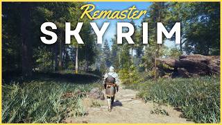 Remaster SKYRIM With Only 10 Mods  Simple Modlist [upl. by Anirad]