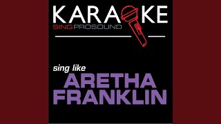 I Say a Little Prayer In the Style of Aretha Franklin Karaoke with Background Vocal [upl. by Portuna]