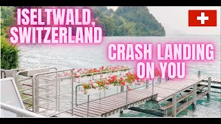 CRASH LANDING ON YOU  ISELTWALD SWITZERLAND crashlandingonyouMOVIECLIPS SWITZERLANDPINOYREVIEW [upl. by Ekalb]