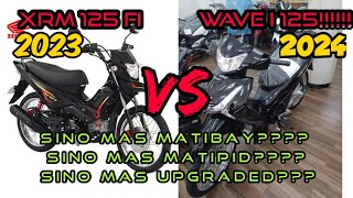 Part 2 All New Honda Wave 125i 2024 Top Version Ang angas Vs XRM 125 Fi DS DSX 2023 [upl. by Cherice]