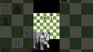 Mikhail Tal BRILLIANT MOVES☠️😈✨shortschess [upl. by Ahsiekam]