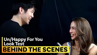 Behindthescenes of look test with JoshLia  ‘UnHappy for You’ [upl. by Naida528]