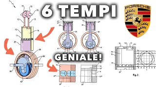 LASSURDO motore 6 Tempi PORSCHE Come funziona [upl. by Retsek]