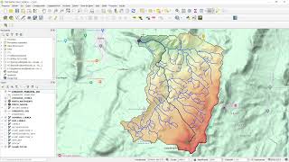 Parámetros Morfométricos de la Cuenca Parte 5 Índice de Gravelius  Coef de Compacidad en QGIS [upl. by Nessi396]