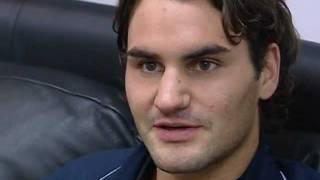 Facing Federer Bonus 2 Roger Federers Interview [upl. by Odranreb540]