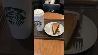 Have you ever eaten New York Cheesecake at Starbucks in Yokohama Train Station Japan  1 April 2024 [upl. by Brenna]