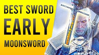 Witcher 3 Best Sword EARLY Location – The MoonBlade Silver Sword Relic Starter Guide [upl. by Charmaine]