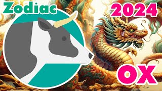 OX 2024 Zodiac Ox and Zodiac Cow Prediction  The Year of the Green Wood Dragon 【Master Tsai】 [upl. by Anemix]