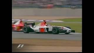 Villeneuve vs Schumacher Silverstone 2003 [upl. by Nohpets]