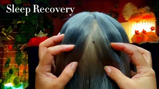 ASMR Sleep Recovery of hair Lice Removal 😴💤🥱 [upl. by Raven]