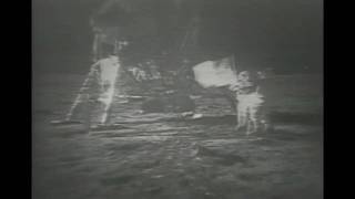 NASA  quotPlant the Flagquot  Partially Restored Apollo 11 Video [upl. by Suqram]