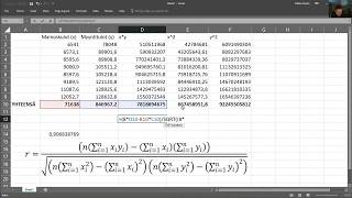 Tilastotiede esimerkkitehtäviä  korrelaatiokertoimen laskeminen [upl. by Nimesay]