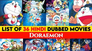 List of All Hindi dubbed Movies of Doraemon [upl. by Sheela]