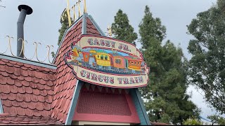 Casey Junior Circus Train Full Ride POV at Disneyland [upl. by Lua]