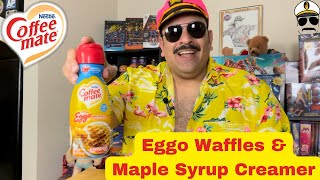 Coffeemate Eggo Waffles amp Maple Syrup Coffee Creamer Review [upl. by Zicarelli]