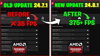 Best AMD Radeon Setting Optimizations For Gaming Latest Update 2481 2024 [upl. by Dugald]