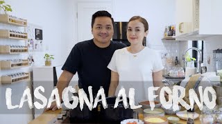 Cas and Rianti make lasagna and answer your question about IVF pregnancy and marriage [upl. by Asatan375]