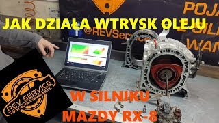 Działanie wtrysku oleju Mazda RX8 [upl. by Keil227]