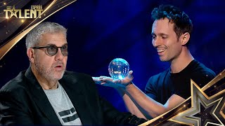 Una BOLA de cristal que actúa con VIDA PROPIA  Audiciones 09  Got Talent España 2024 [upl. by Enninaej]