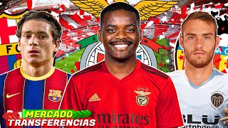 BENFICA  10 TRANSFERENCIAS CONFIRMADAS  RUMORES DE 2020  WCARVALHO  DARWIN BARCELONA  FERRO [upl. by Lotsirhc]