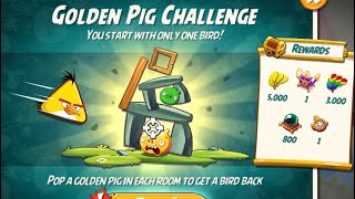 Angry Birds 2 Golden Pig Challlenge 14 Oct 2024 with Chuck ab2 Use 240 gems [upl. by Narcissus]