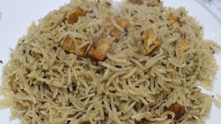 JEERA RICE  JEERA PANEER RICE CUMIN RICE RECIPE  HOW TO MAKE JEERA RICE [upl. by Sheya898]