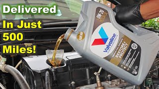 500 miles of Valvoline Restore amp Protect Cleans Engine  Cleared blowby in 500 miles [upl. by Cleo114]